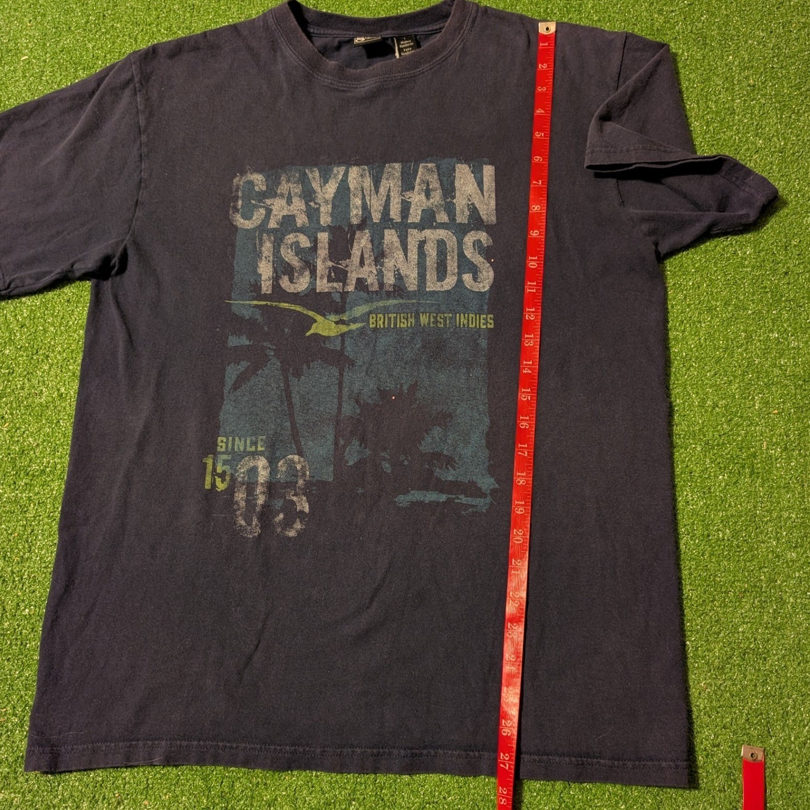 Gear For Sports Cayman Islands British West Indies Graphic T-Shirt Navy Mens L gallery