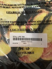 Supreme FW18 Still Life Tee Size Large Navy Brand New