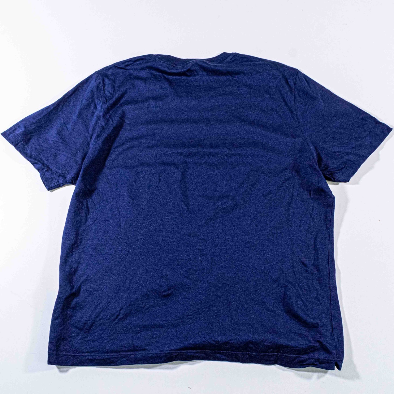 Eton Slim Fit Navy Blue T-Shirt XL Luxury Cotton Linen Blend Knit Tee gallery