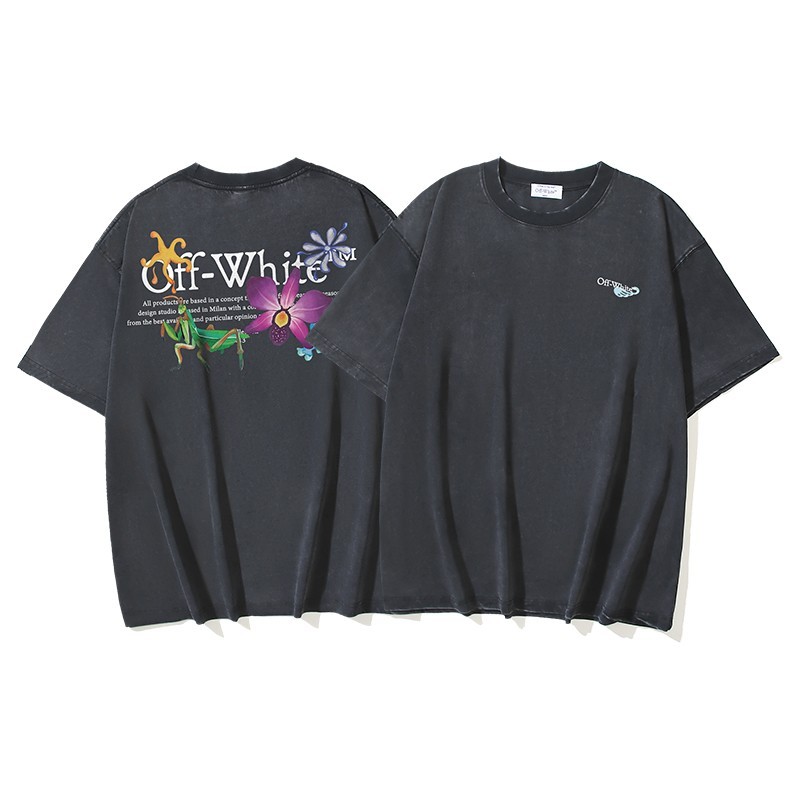 Off White T-Shirt Black / White S-M-L-XL gallery
