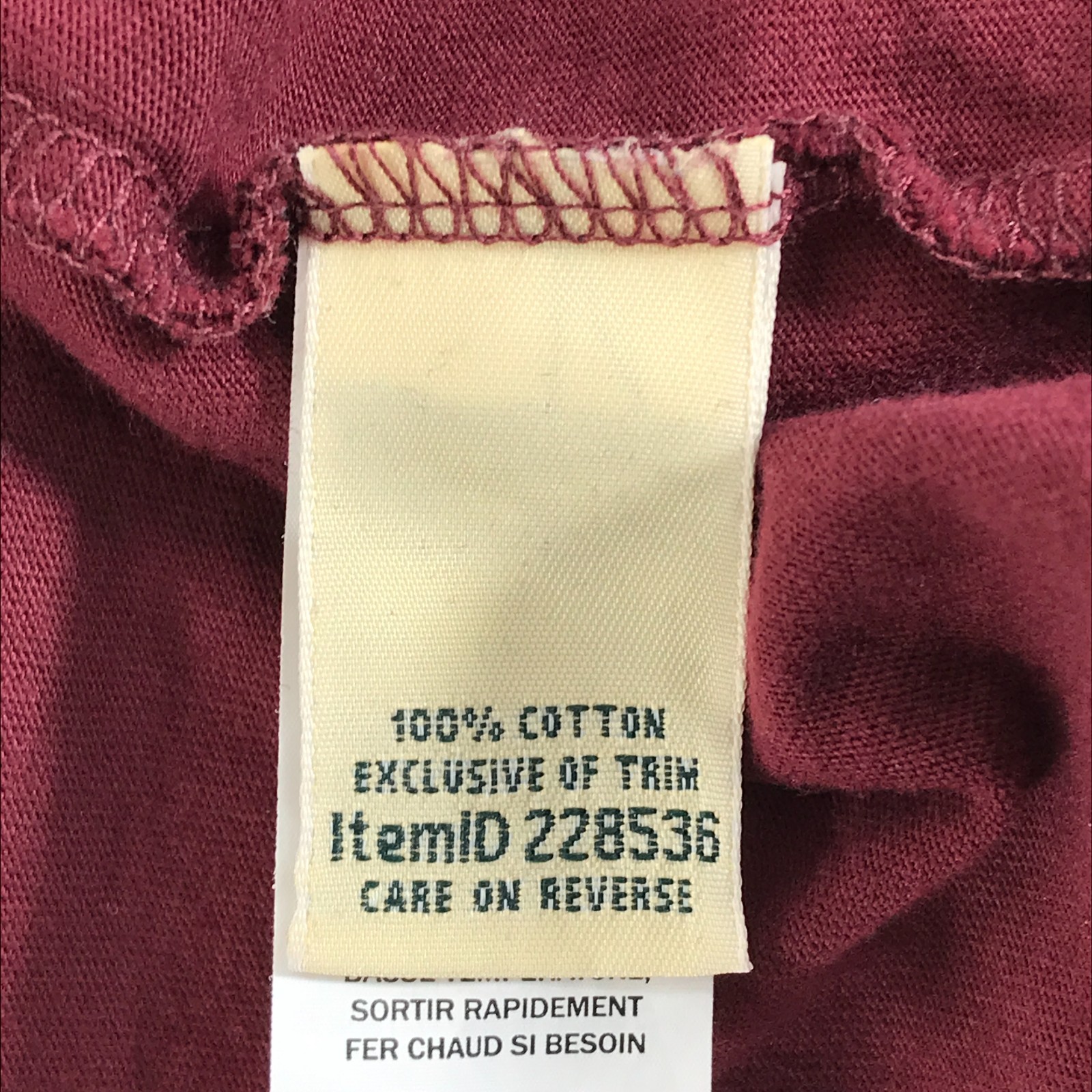 L.L. Bean Carefree Unshrinkable Tee Henley Men's Large Tall Traditional Fit Port gallery