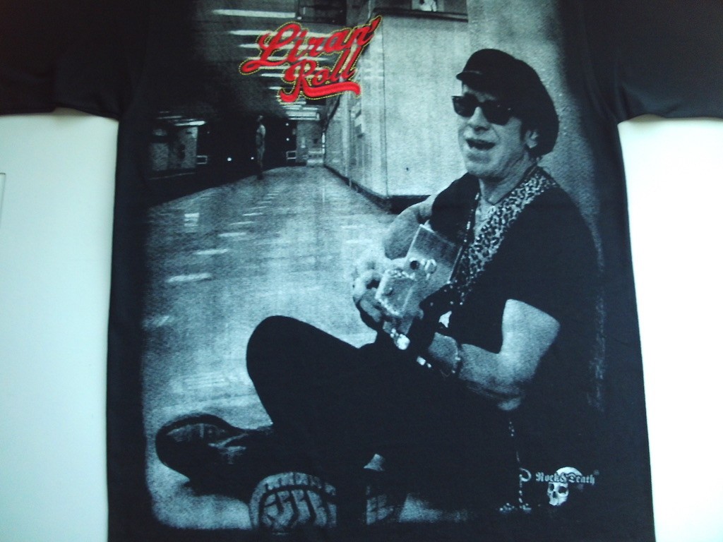 LIRAN ROLL SHIRT,EL TRI HARAGAN INTERPUESTO BANDA BOSTIK ROCK URBANO SAM SAM