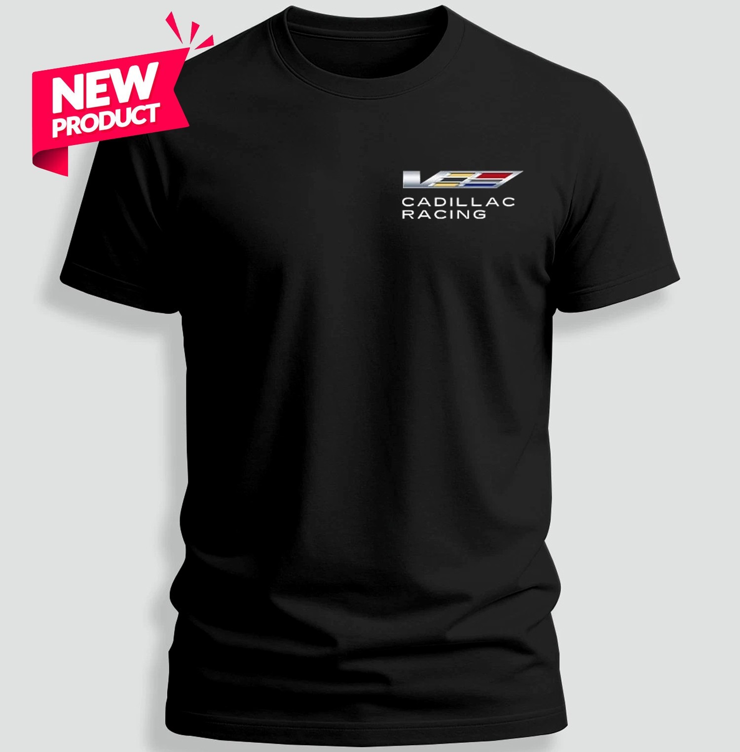 Cadillacc CTS-V Racing Logo Men’s T-Shirt S-5XL