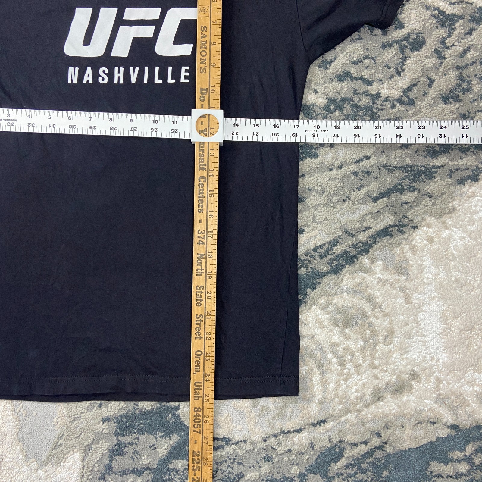 UFC Nashville T Shirt Mens S Black Thompson vs Pettis Wonderboy Showtime Mar 23 gallery