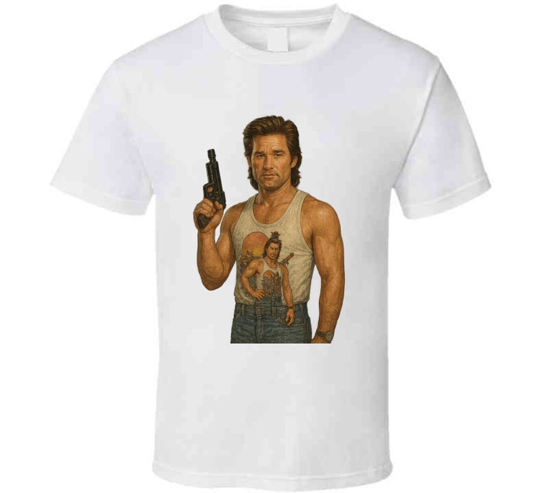 Big Trouble In Little China Jack Burton Retro Caricature Movie T Shirt gallery