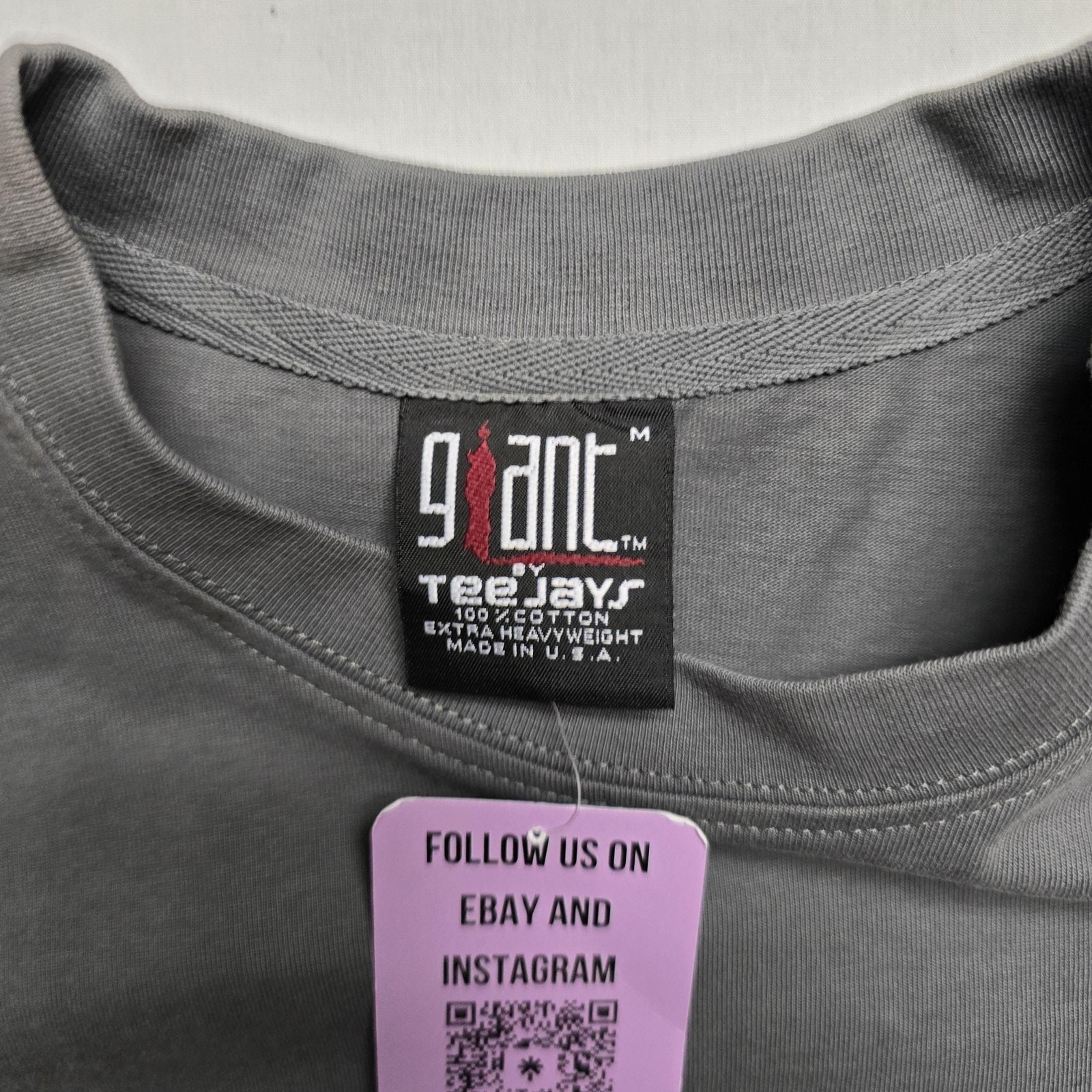Vintatge Giant Shirt Mens Large Gray No Aise No Start Graphic Tee Streetwear gallery