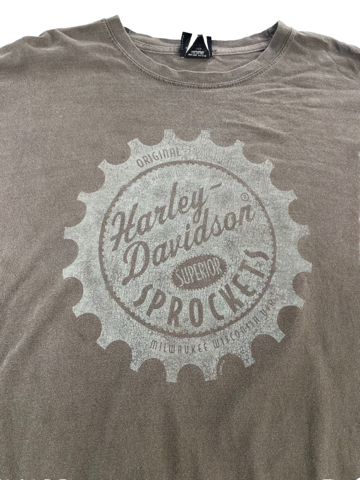 Mens Harley Davidson’s Motorcycle Brown Longsleeve “Owen’s” Shirt Size Xl gallery
