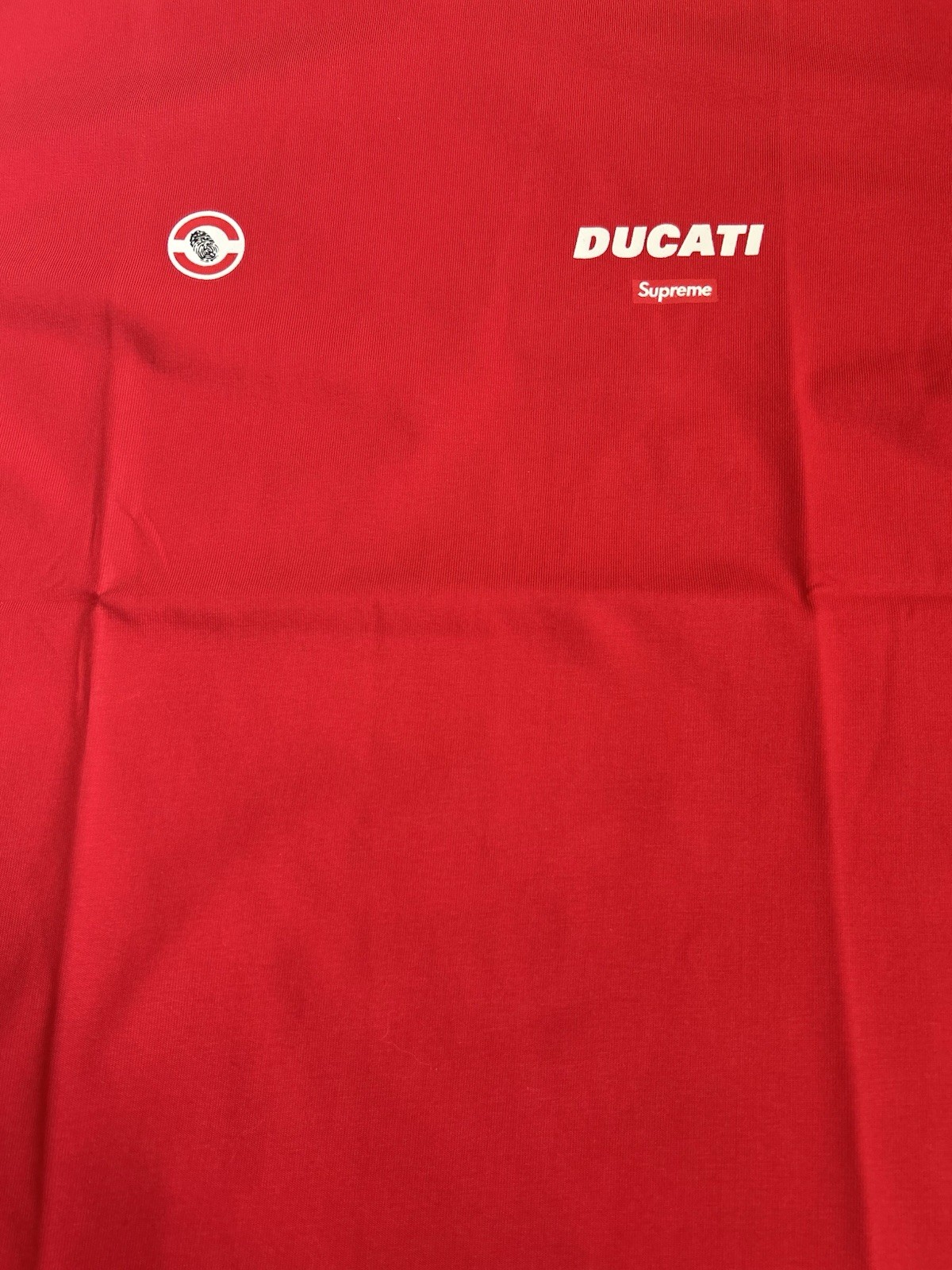 Supreme x Ducati / Logos red t-shirt / 24SS / Express / original gallery