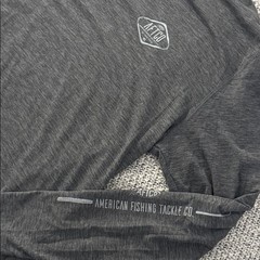 AFTCO Long Sleeve Performance Shirt – Gray – Size Small