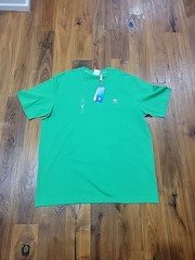 adidas Men’s Trefoil Essentials Tee Energy Green. Size XL