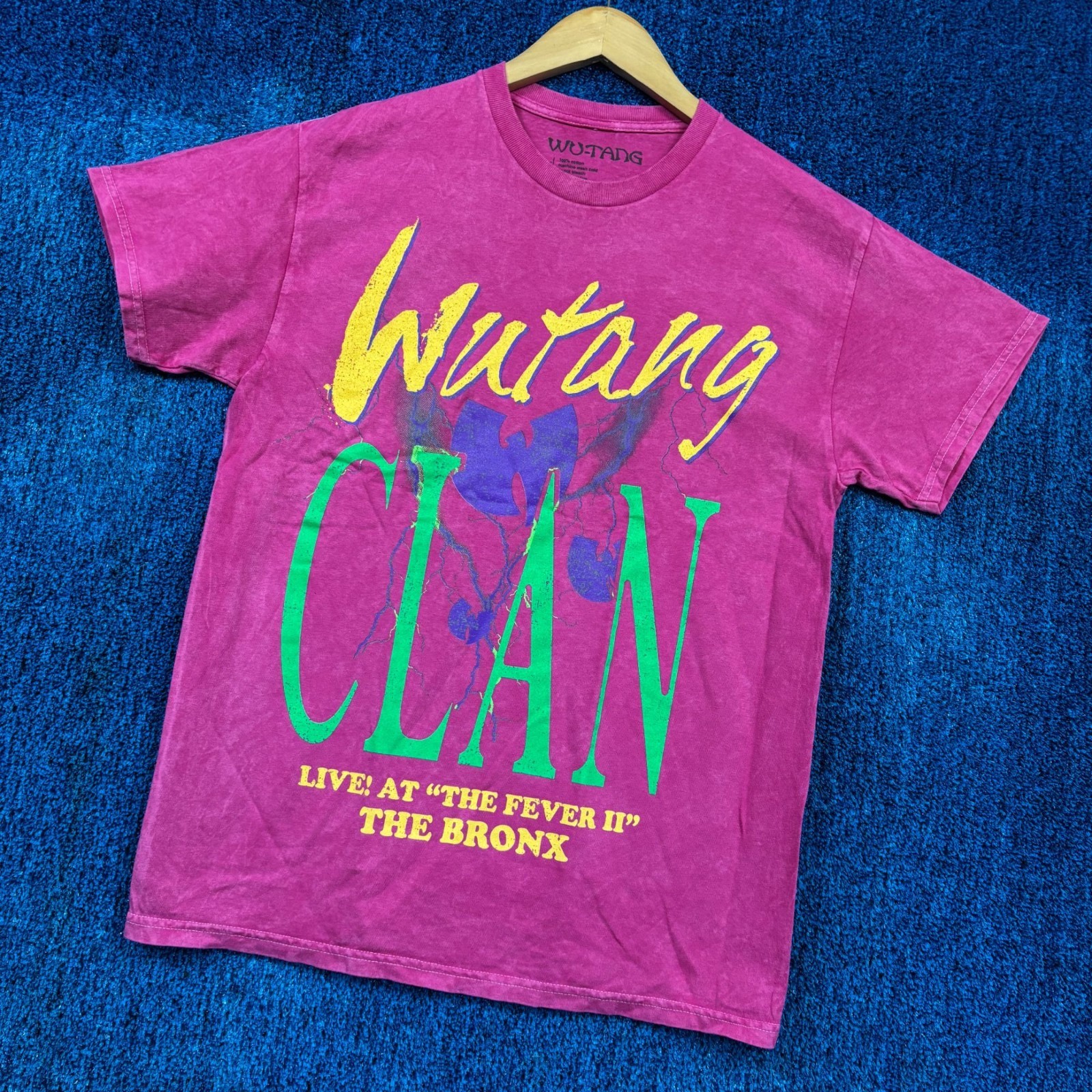 Wu-Tang Clan “Live! at the Fever The Bronx” Graphic T-Shirt Size M gallery
