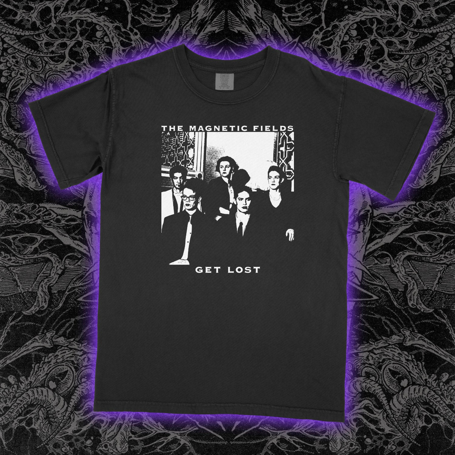 Magnetic Fields Get Lost T-Shirt Indie Pop Album Graphic Band Tee Unisex Soft gallery