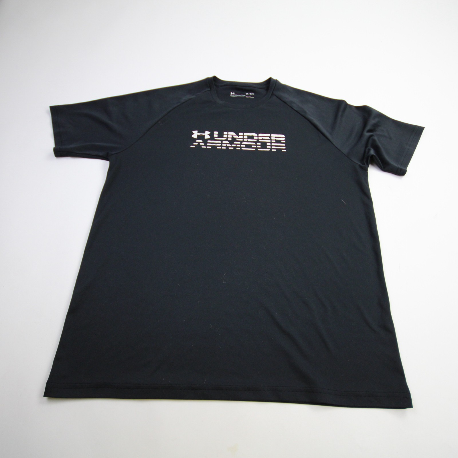 Under Armour HeatGear Short Sleeve Shirt Men's Black Used L gallery