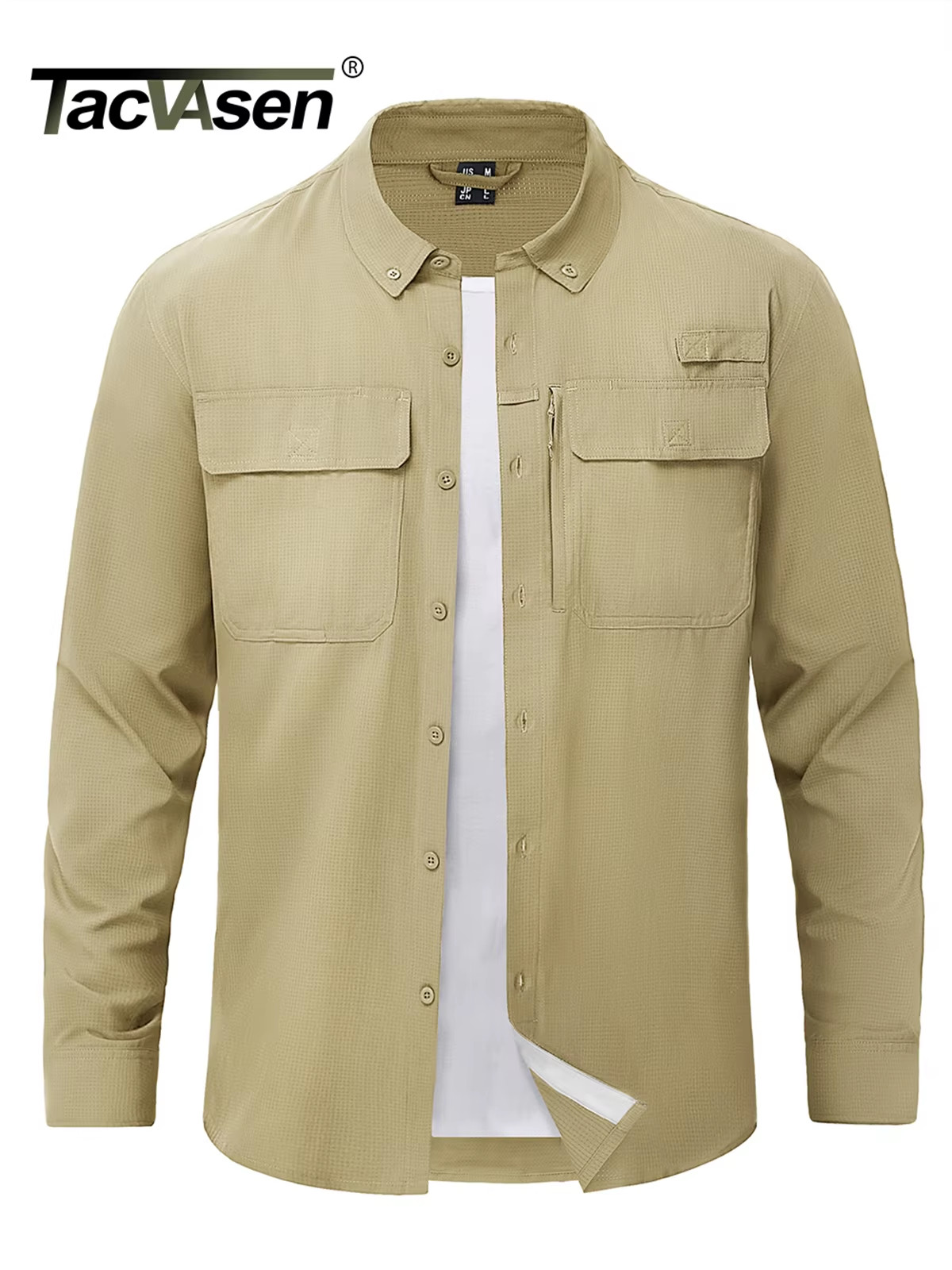 I Men's Button Down Shirt, Long Sleeve, Quick Dry gallery