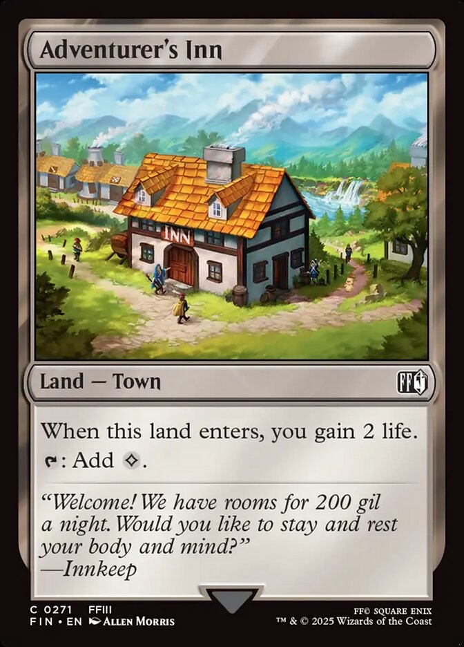 MTG Magic the Gathering Adventurer’s Inn (271/764) Final Fantasy LP