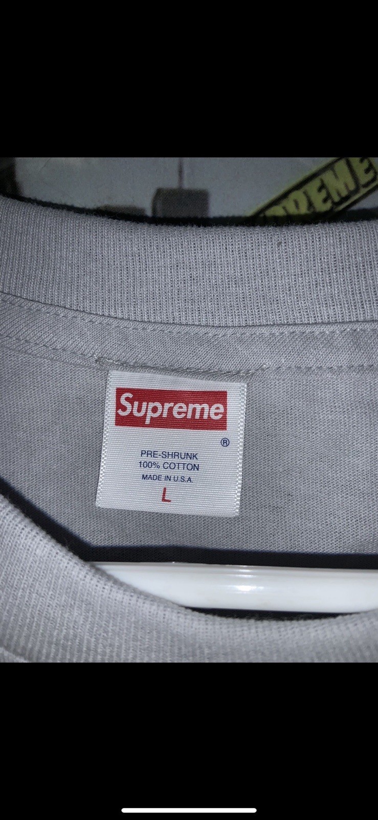 Asspizza x Supreme Silver Triple Box Logo Tee gallery