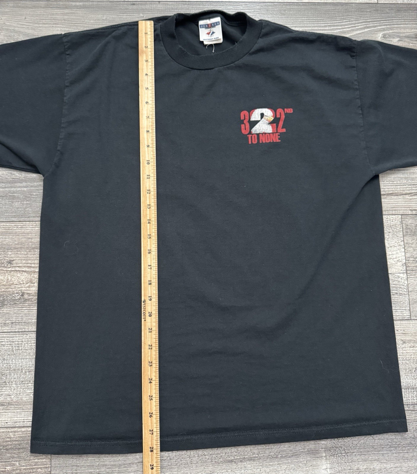 322nd TRS Training Squadron Shirt Mens Size XL Second To None Eagle Black Tee gallery