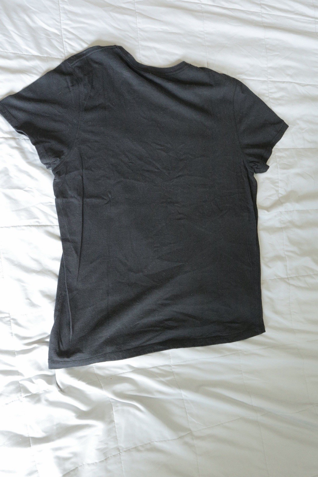 American Eagle Men’s Vintage Fit Black Graphic Tee XL/TG Crew Neck Shirt gallery