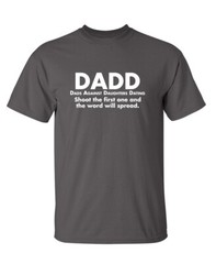 Daughters Dating Sarcastic Humor Graphic Super Soft Ring Spun Funny T Shirt