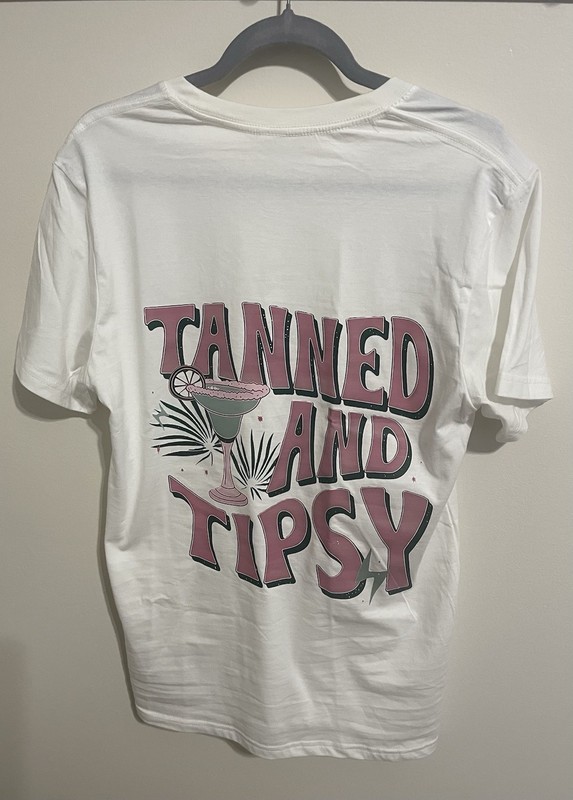 DIGIPRINT APPAREL Premium Cotton Graphic White Men's T-Shirt Crew Neck Size M gallery