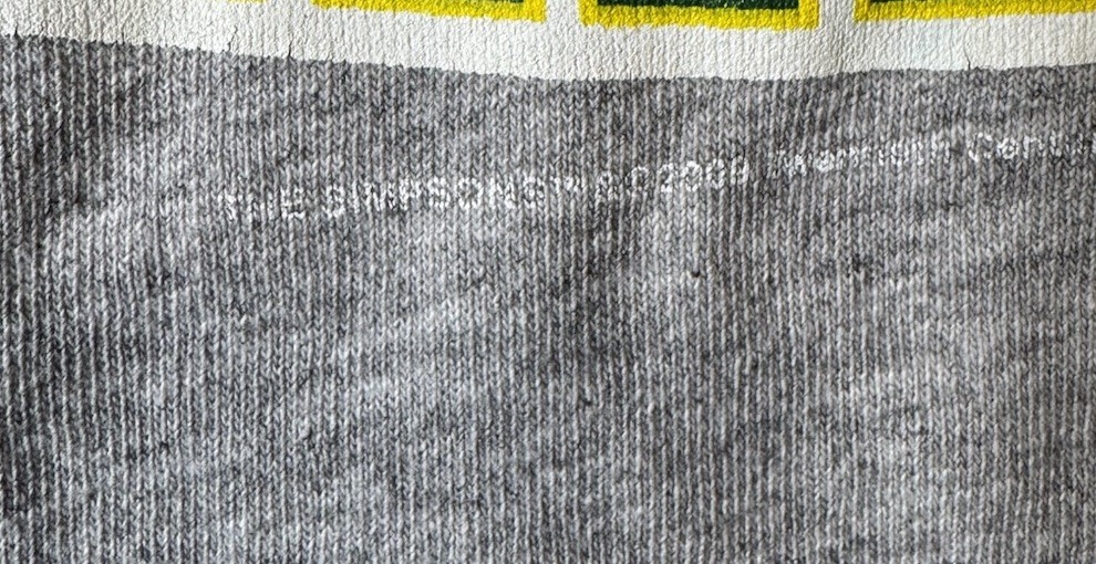 VTG The Simpsons T-Shirt Sz L “Like Father Like Son” Bart Homer Simpson Fox 2009 gallery