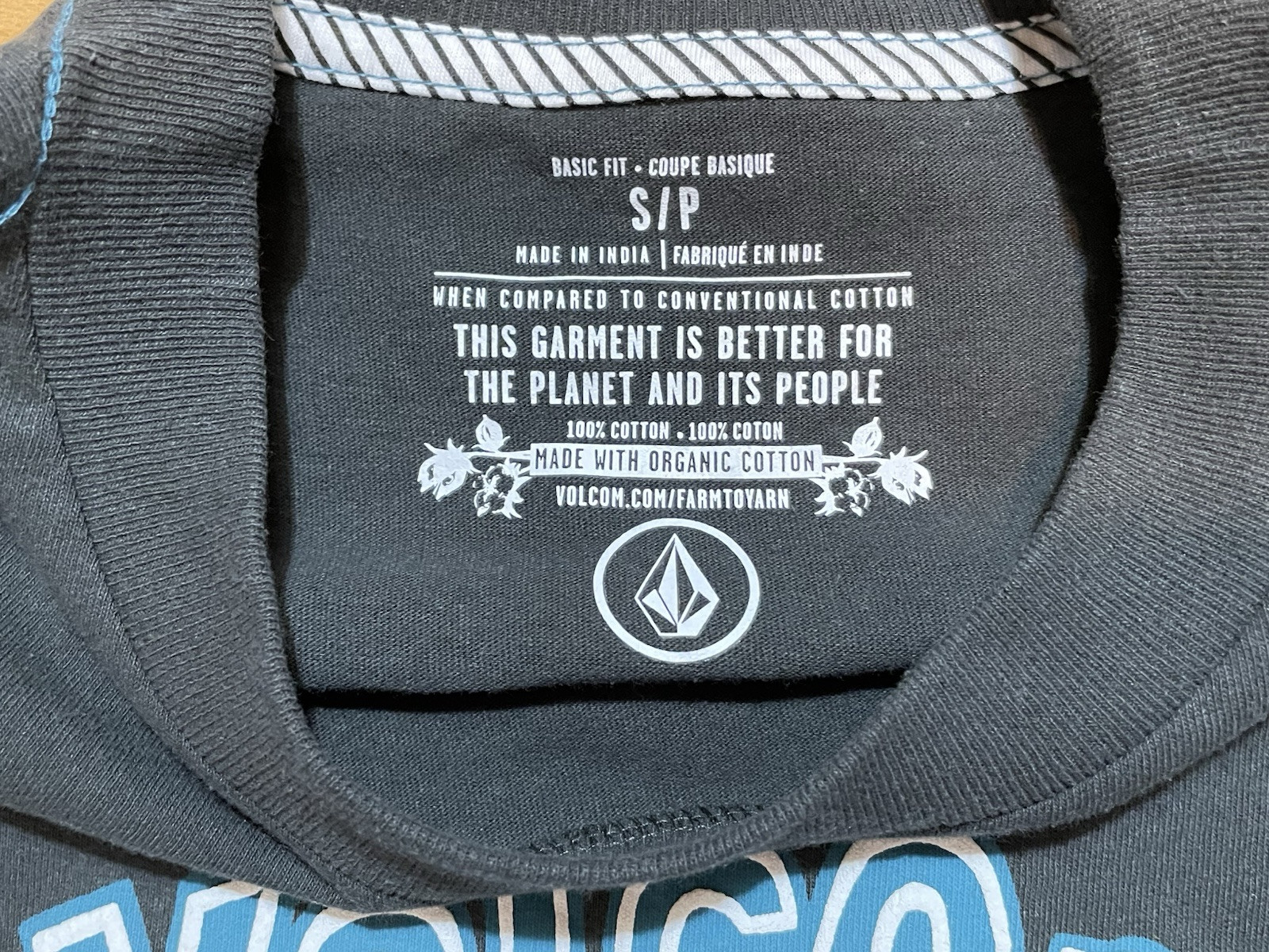 VOLCOM* NWT* Dark Gray ‘True To This’ Men’s Tee Size Small gallery