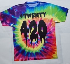 Mr Nice Guy T Sublimated shirt Marijuana weed tie dye green hemp canibus flower