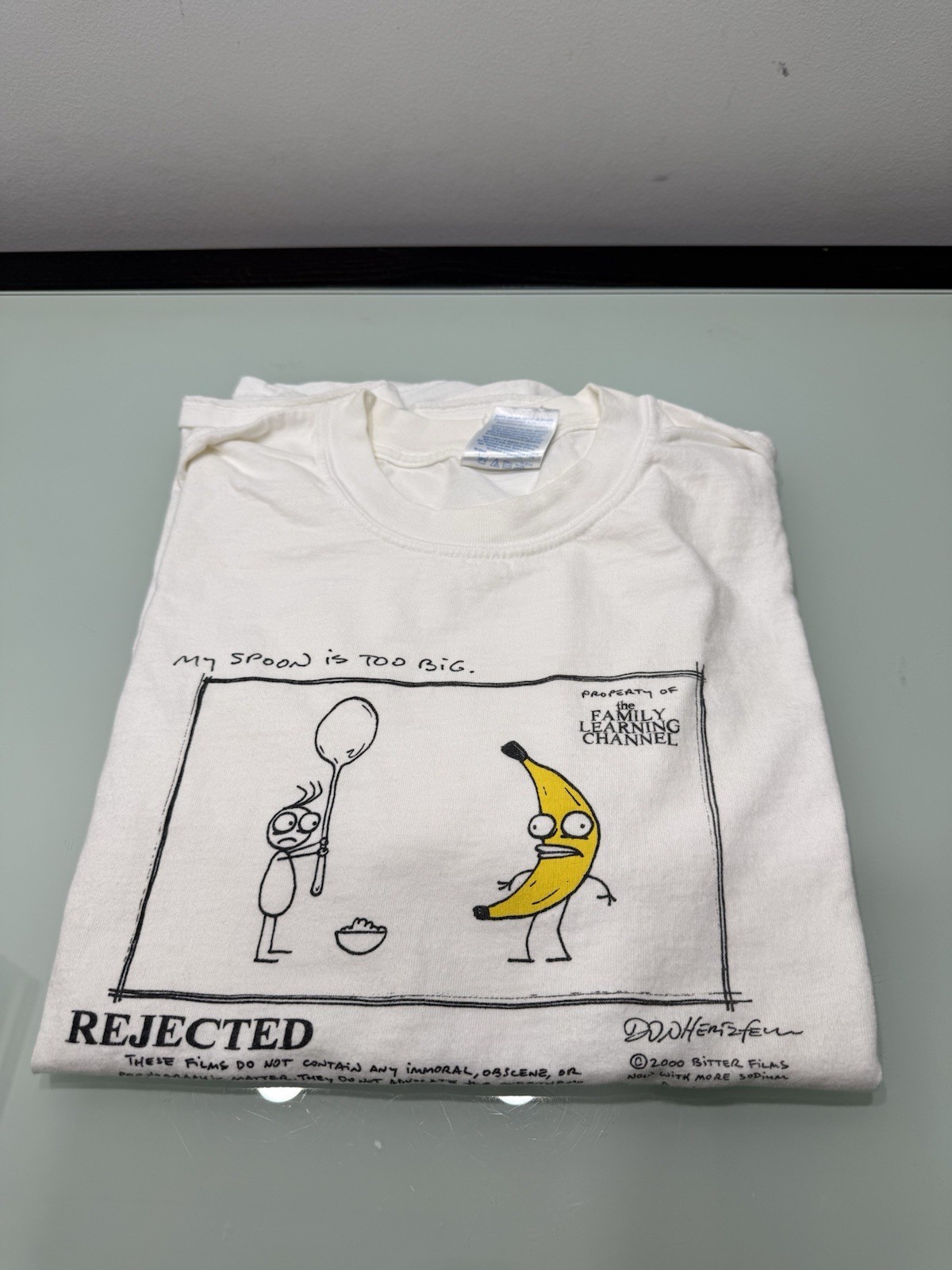 Rare Don Hertzfeldt's short film "Rejected" Vintage Tshirt (See Pics ) 2000’s gallery