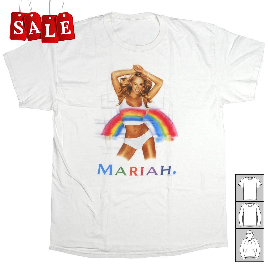 New Mariah Carey Rainbow Gift For Fans Unisex S-5XL Shirt CA685