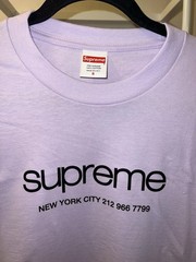 Supreme Shop Tee Light Purple Men’s Size S Authentic SS20 (NWOT)