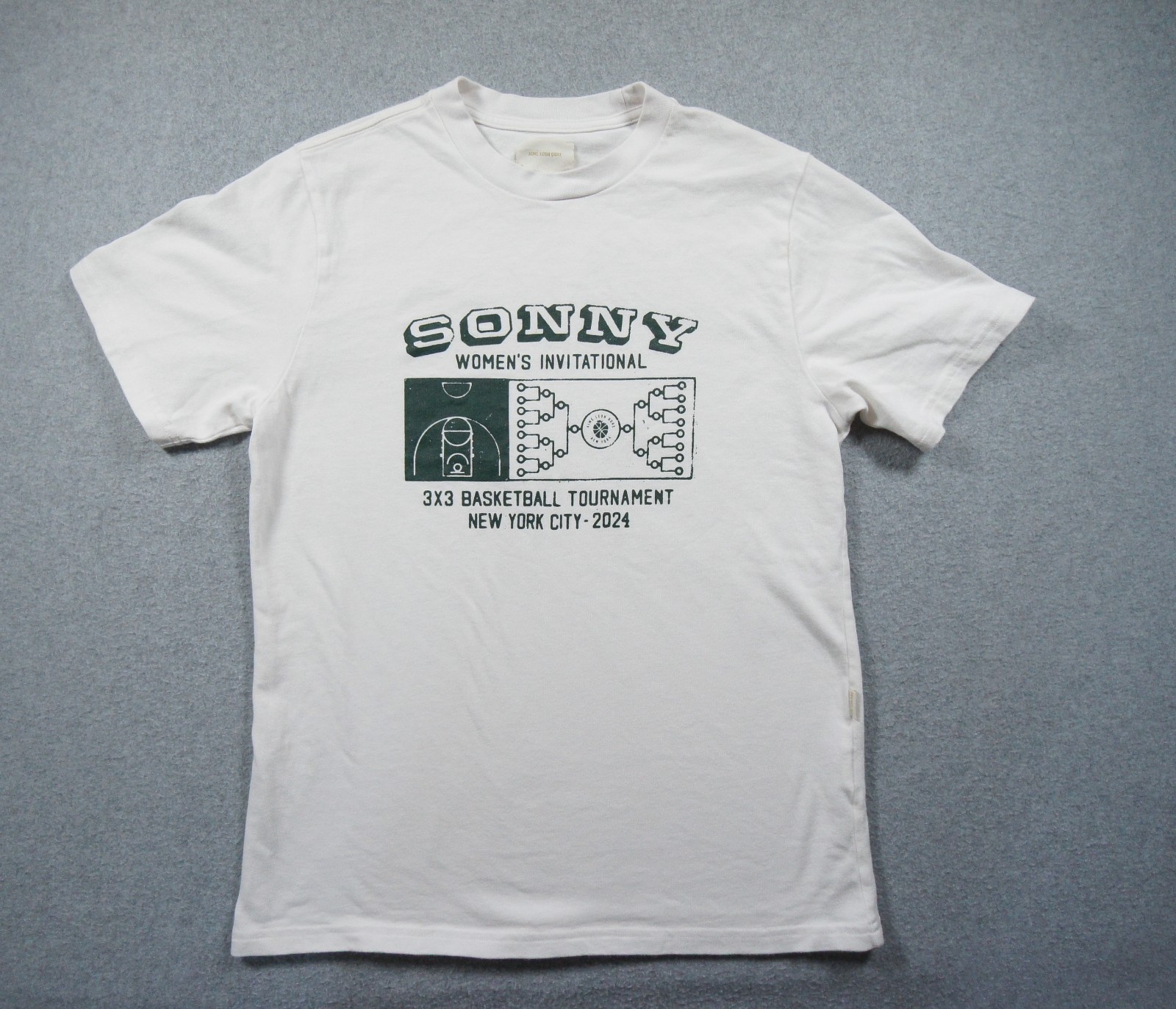 Aime Leon Dore Shirt Men Small White Streetwear Graphic Tee New Balance Sonny gallery