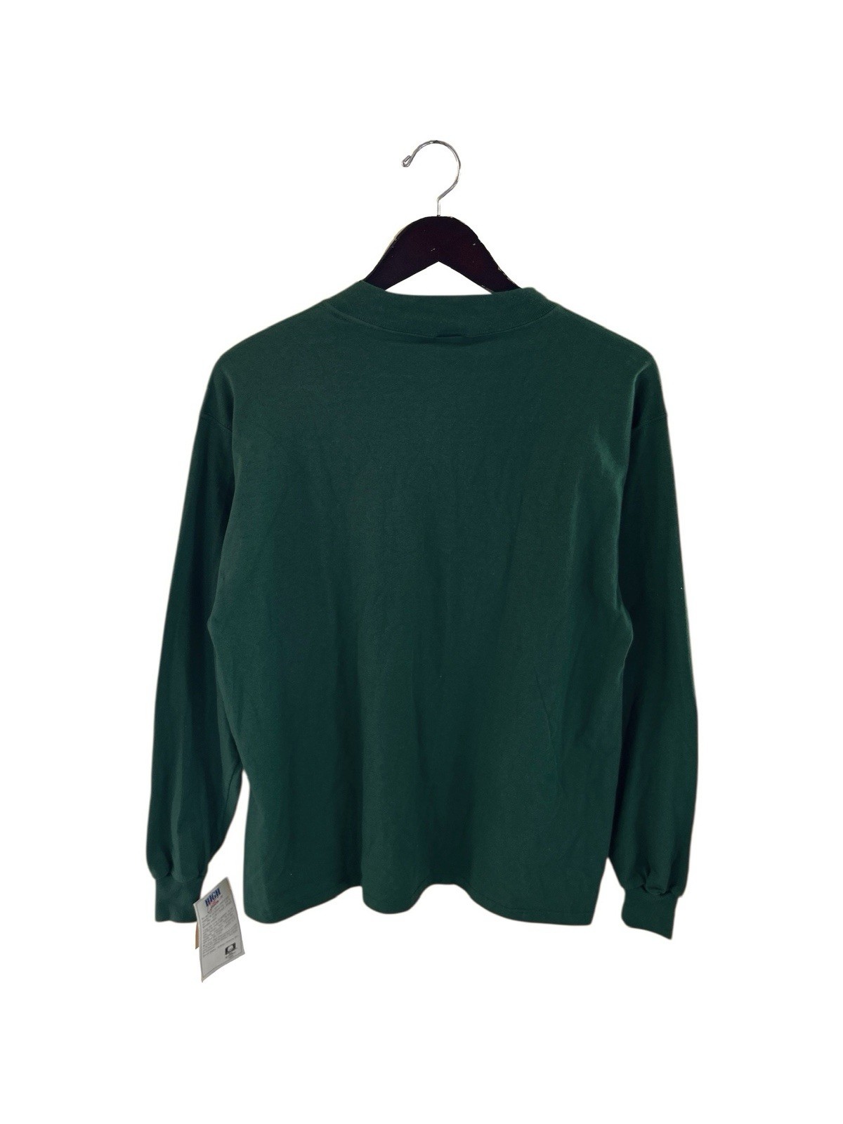 vintage russell athletic high cotton mock neck shirt mens size medium NWT 90s gallery