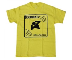 The Descendents Band T-shirt Hallraker Live! Album Tee SST Records