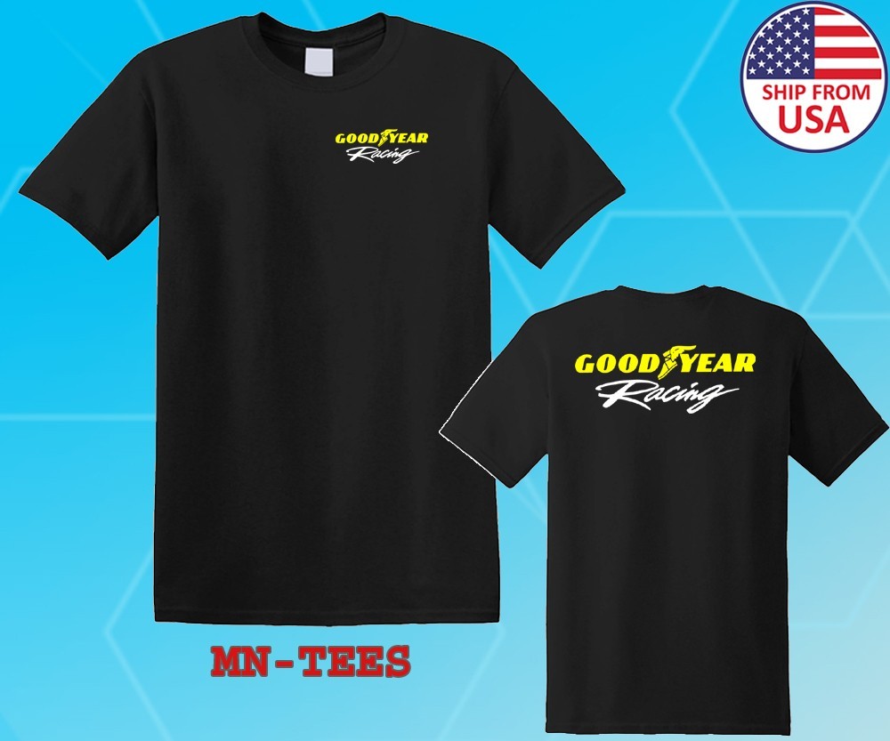 Goodyear Tires Racing Sports Black Size S-5XL