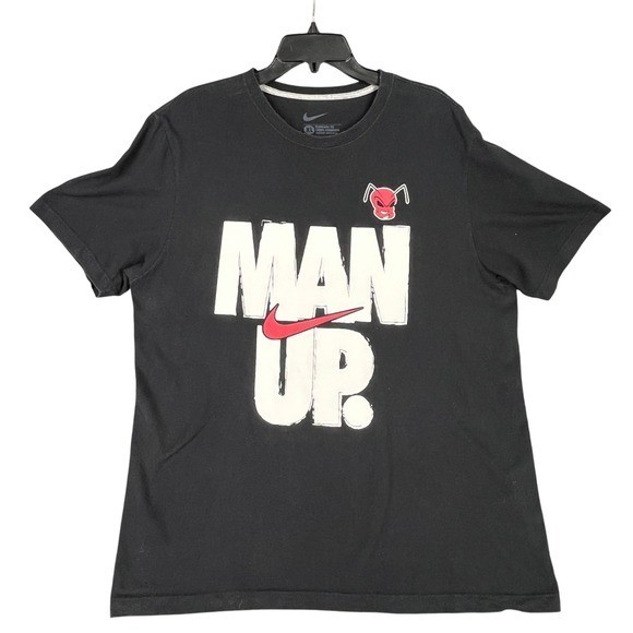 Nike Team Mens XL USC Sumter Fire Ants Baseball Man Up Graphic T Shirt gallery