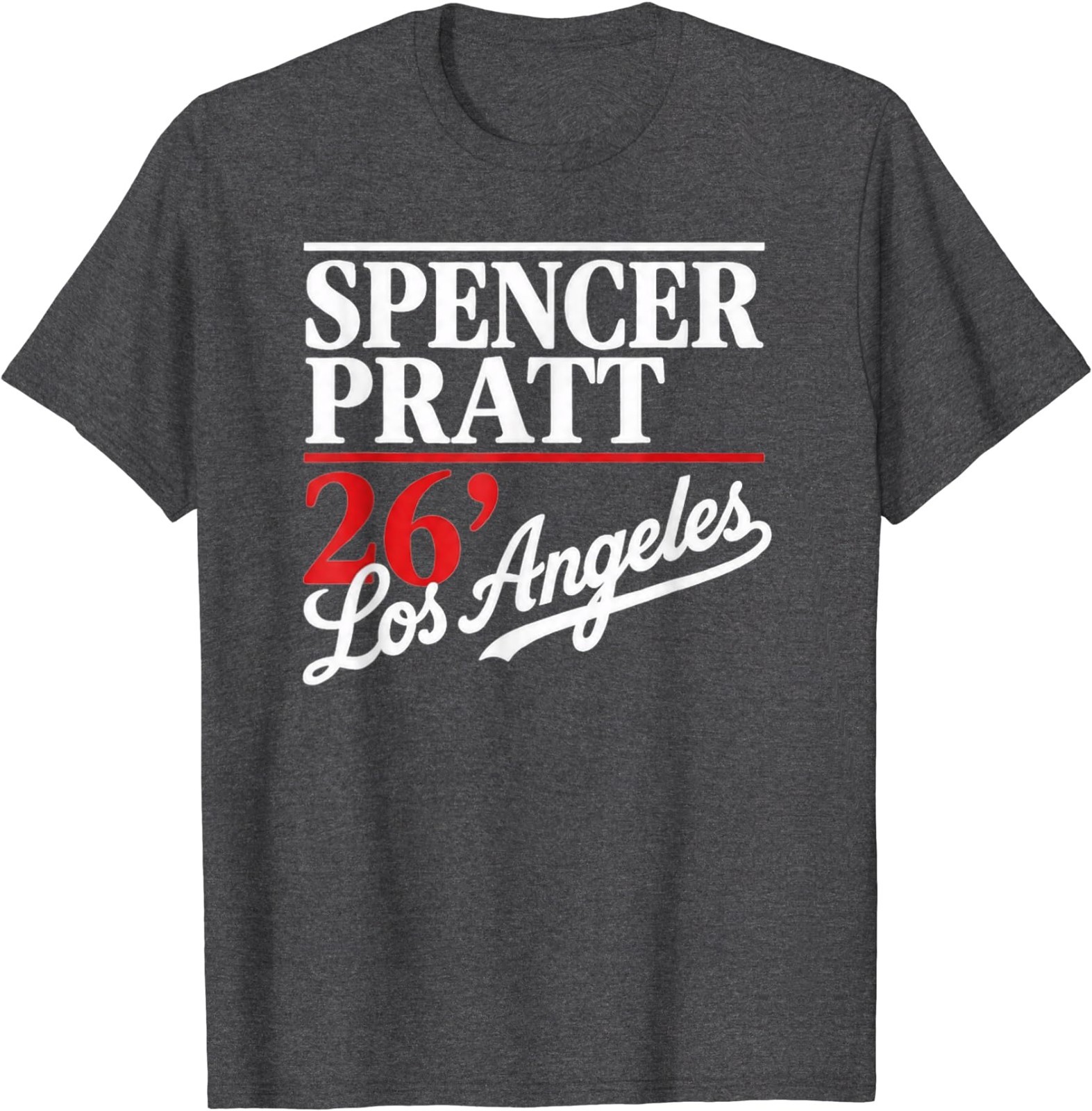 Spencer Pratt for LA Mayor California Vibes Design T-Shirt T-Shirt gallery