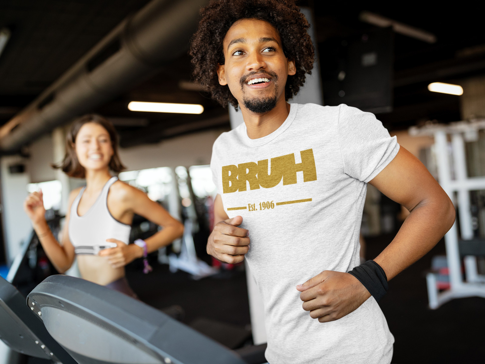 BRUH Est. 1906 T-shirt S-5XL Black/Gold White/GLD HBCU Sphinx Man Bro gallery