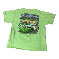 Danica Patrick Green NASCAR Chase Racing T Shirt Mens XL Cars Sports Print Speed