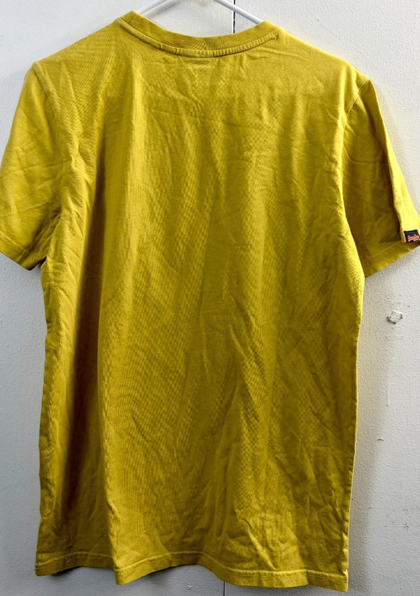 Superdry Mens Vintage Logo Tokyo T-Shirt Size Small Yellow gallery
