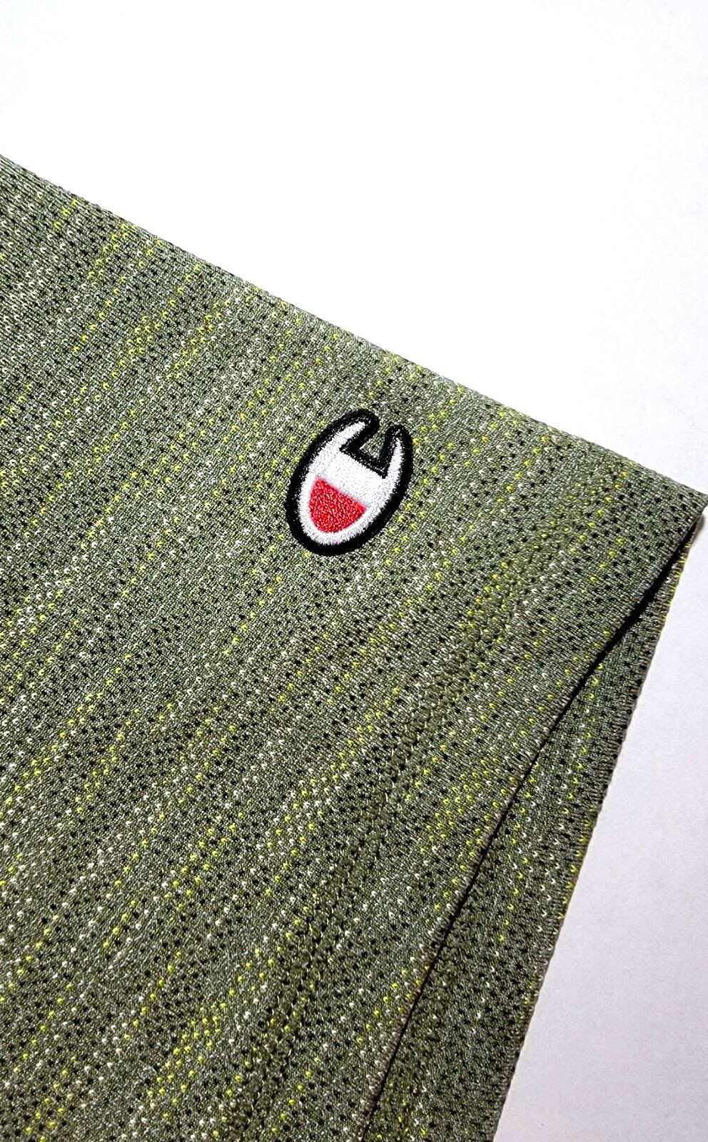 NWT 2XL Champion Double-Dry Anti-Odor Small Logo Performance T Shirt Olive Green gallery