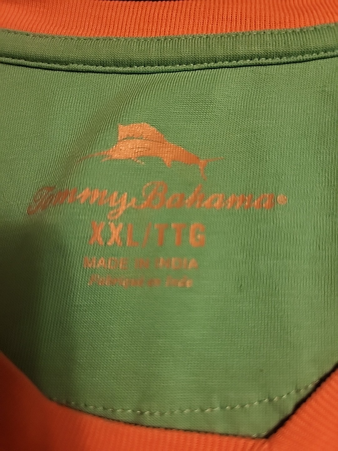 Tommy Bahama Mens XXL Relax V-Neck T-Shirt 100% Supima Cotton Casual Top VG Con gallery