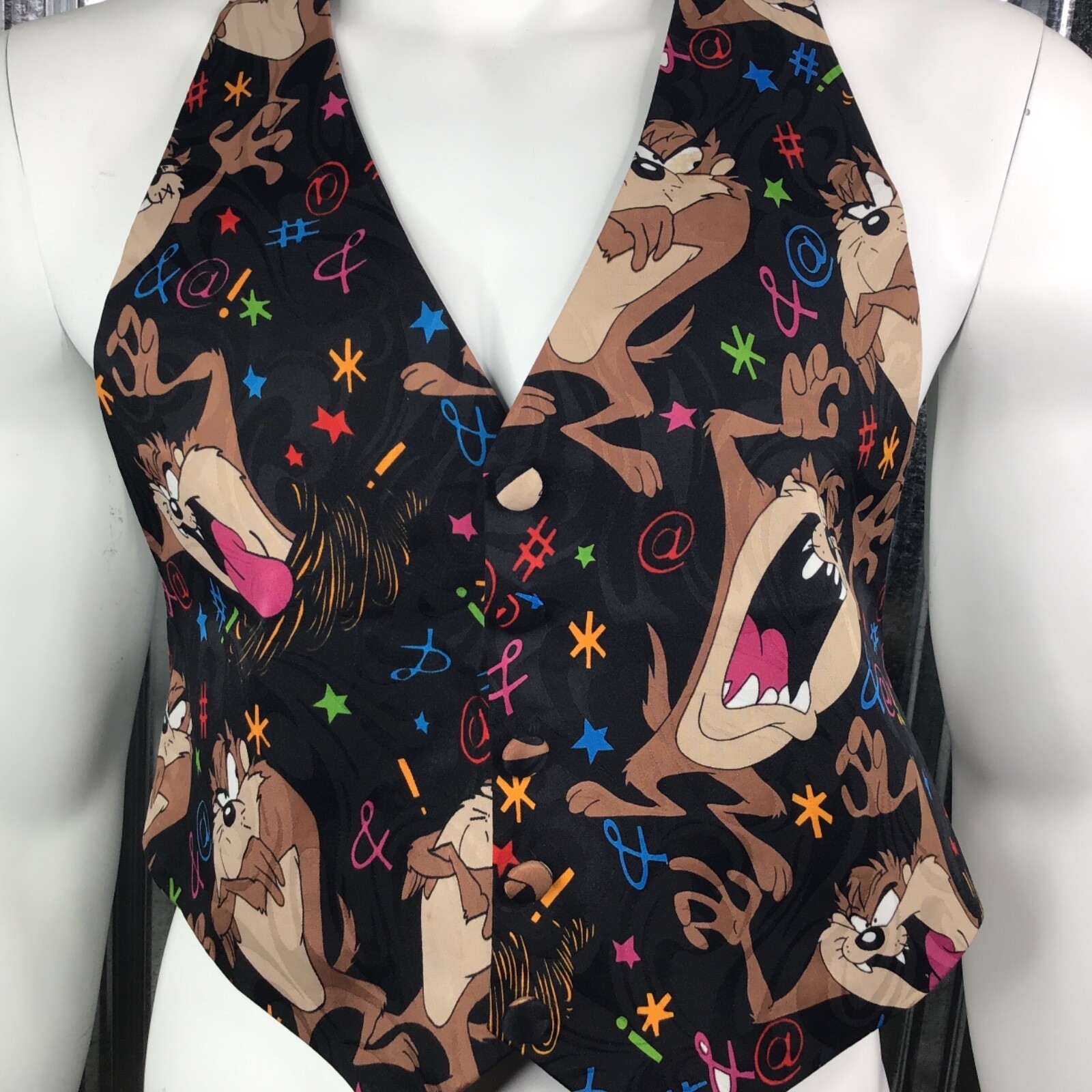 Vintage Vest Santana Looney Tunes Taz Youth Size Large Royal Formal Wear gallery