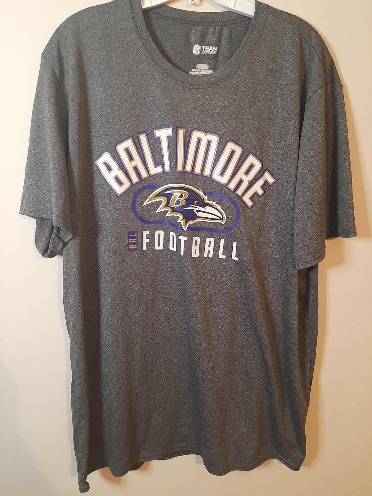 Baltimore Ravens Football NFL Team Apparel S/S T-shirt Shirt Men's XL--EUC! gallery