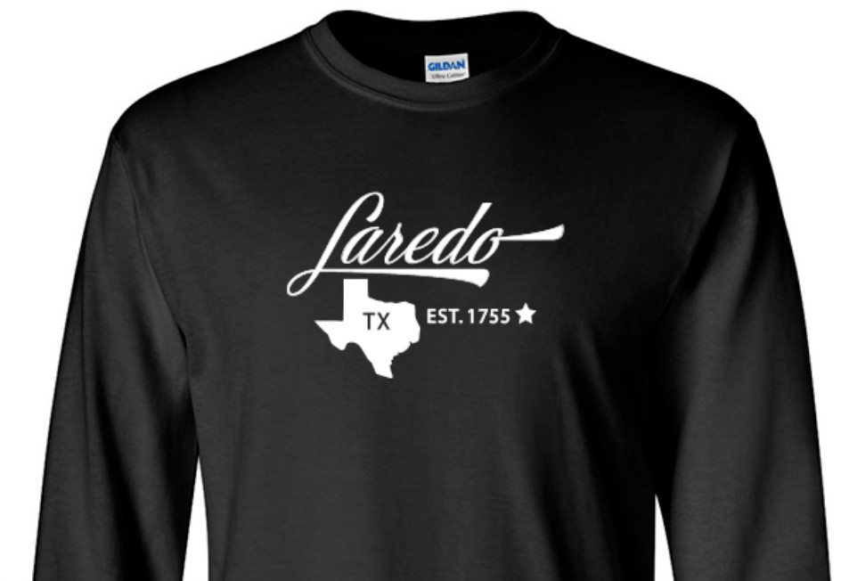 Laredo Texas T-Shirt State Long Sleeve Graphic Tees Unisex apparel Design gallery