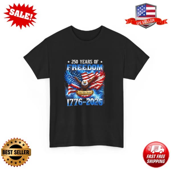 250 Years American 1776 2026 250th USA Birthday 4th of July T-Shirt gallery