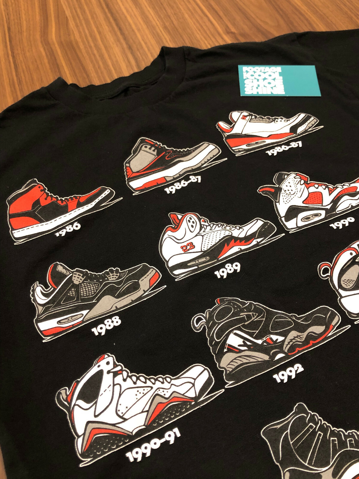 AUTHENTIC CLASSICS AIR JORDAN RETRO KICKS SHIRT 1 2 3 4 5 6 7 8 9 10 11 12 13 14 gallery