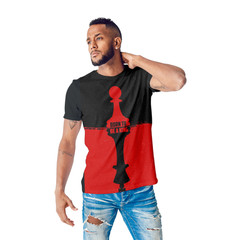 Born to Be a King Chess Tee – Black/Red King Motivational Shirt Gift T-Shirt