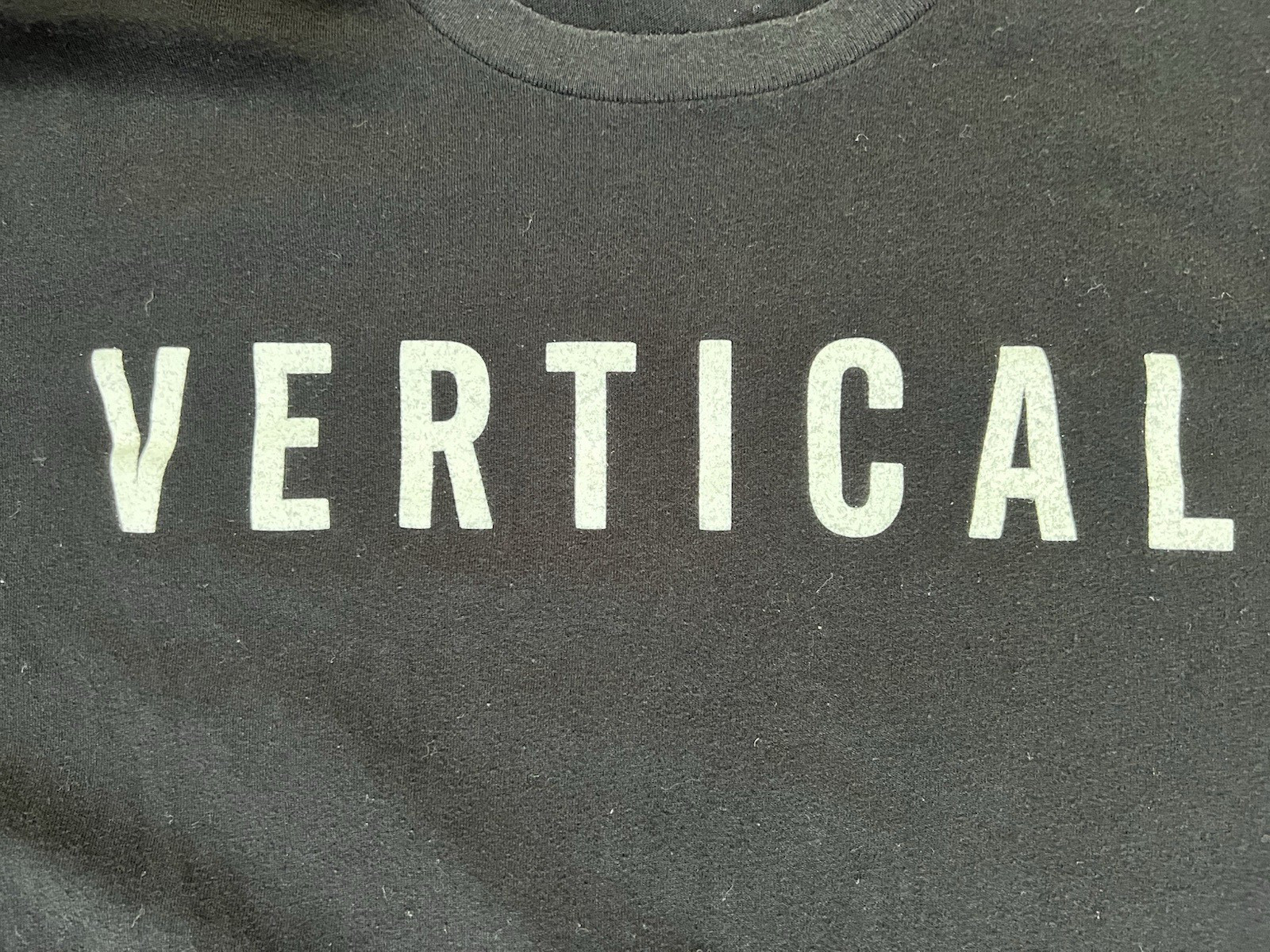 Black Vertical Tshirt No Size, Measurements Available No Tag Preowned gallery