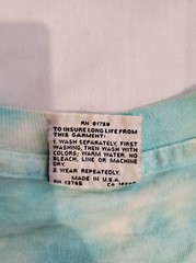 Vtg Liquid Blue Signed 1992 AOP Men’s Sz L ,Coral Reef Aquatic Crew Neck T-Shirt