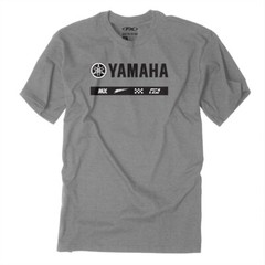 Factory Effex Yamaha Racing Alpha T-Shirt Heather Gray Licensed YZF YZ WRF TTR